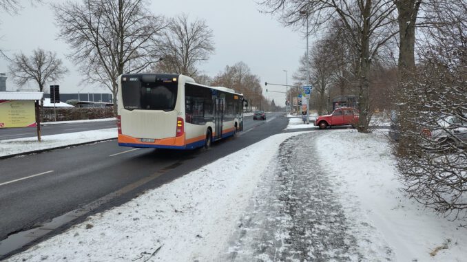 Busverkehr in Wiesbaden läuft nach Wetterberuhigung schrittweise an