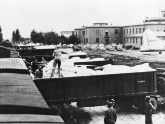 Foto aus Wiesbaden in neuer Dauerausstellung in Bonn zeigt Rolle der Stadt bei Luftbrücke