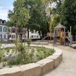 Spielplatz am Schlosspark Biebrich eröffnet mit inklusiven Angeboten
